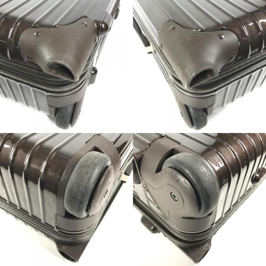 RIMOWA リモワ 852.52 SALSA サルサ キャビンマルチホイール32L トランク 2輪 旅行バッグ スーツケース キャリーバッグ ブラウン【中古】 | RIMOWA | 08