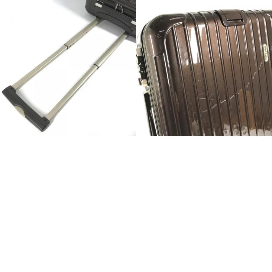 RIMOWA リモワ 852.52 SALSA サルサ キャビンマルチホイール32L トランク 2輪 旅行バッグ スーツケース キャリーバッグ ブラウン【中古】 | RIMOWA | 09