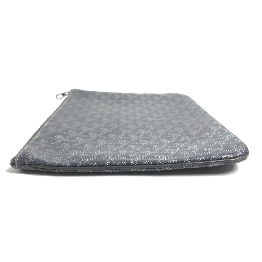 GOYARD ゴヤール セナMM セナ MM ポーチ セカンドバッグ カバン クラッチバッグ グレー ユニセックス【中古】 | GOYARD | 03