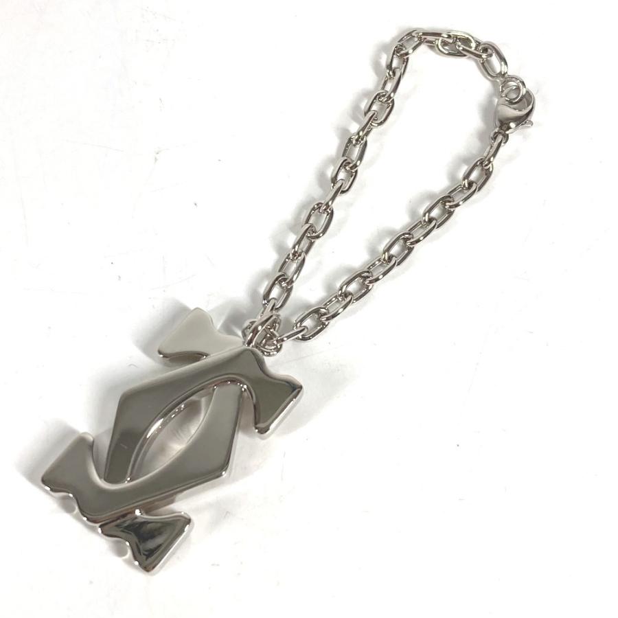 美品 CARTIER カルティエ チャーム ロゴ ネックレス チェーンネックレス アクセサリー チャーム キーホルダー ペンダントトップ【中古】 | Cartier | 06