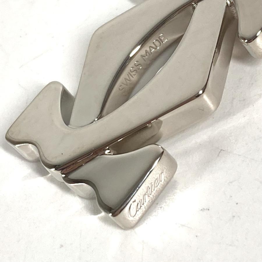 美品 CARTIER カルティエ チャーム ロゴ ネックレス チェーンネックレス アクセサリー チャーム キーホルダー ペンダントトップ【中古】 | Cartier | 08