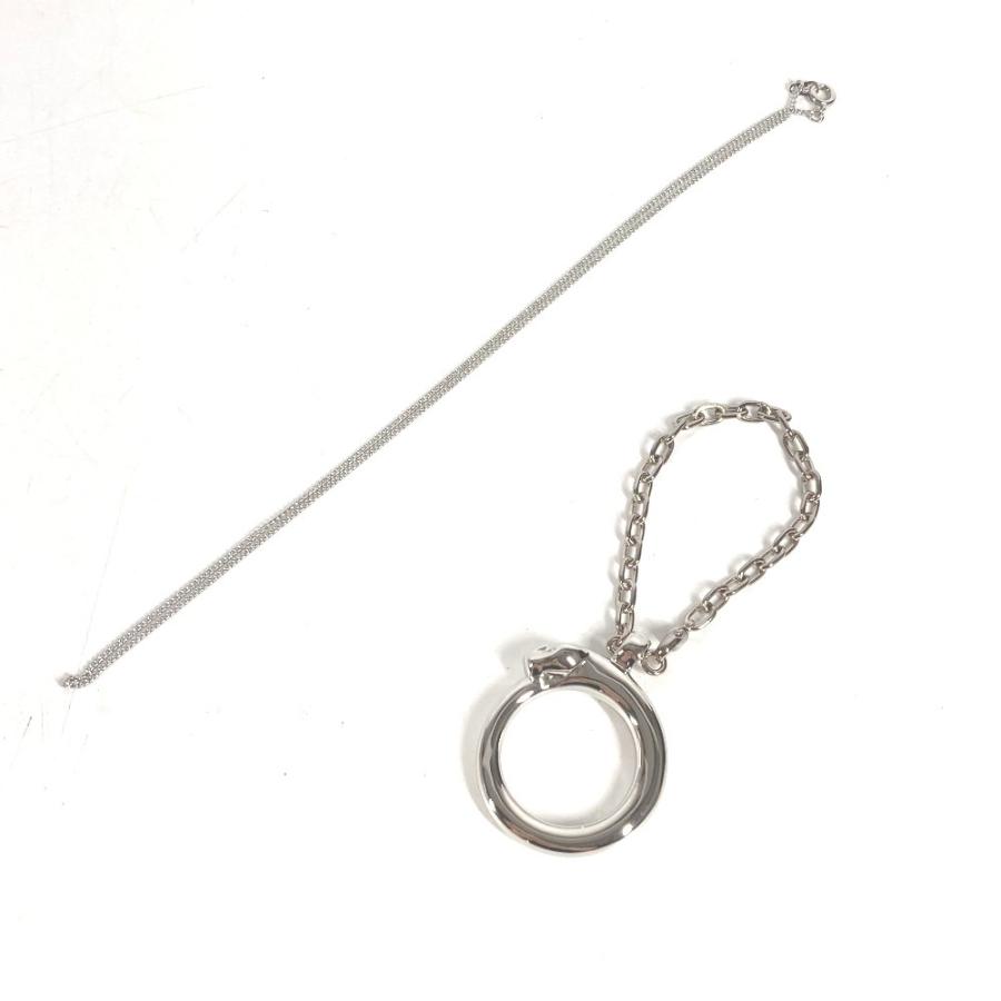 美品 CARTIER カルティエ パンテール チェーンネックレス アクセサリー チャーム キーホルダー バッグチャーム ペンダントトップ 【中古】 | Cartier | 01