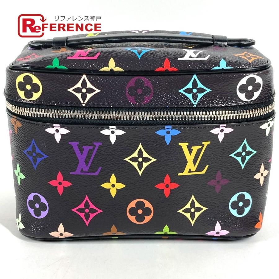 未使用 LOUIS VUITTON ルイヴィトン ニースミニ バニティバッグ  LV×TM モノグラムマルチカラー 村上隆 ハンドバッグ M13747【中古】 | LOUIS VUITTON