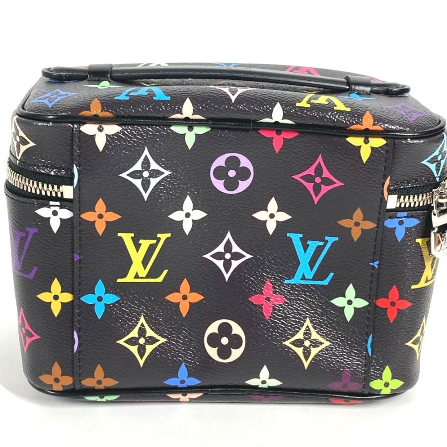未使用 LOUIS VUITTON ルイヴィトン ニースミニ バニティバッグ  LV×TM モノグラムマルチカラー 村上隆 ハンドバッグ M13747【中古】 | LOUIS VUITTON | 01
