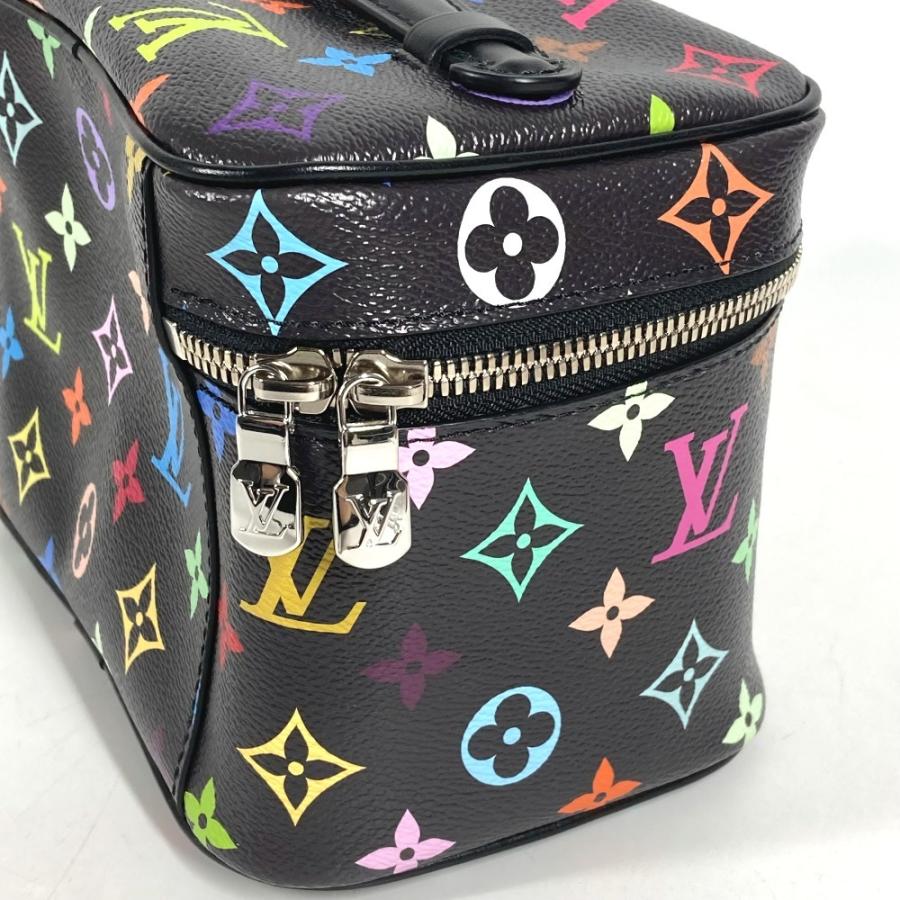 未使用 LOUIS VUITTON ルイヴィトン ニースミニ バニティバッグ  LV×TM モノグラムマルチカラー 村上隆 ハンドバッグ M13747【中古】 | LOUIS VUITTON | 05