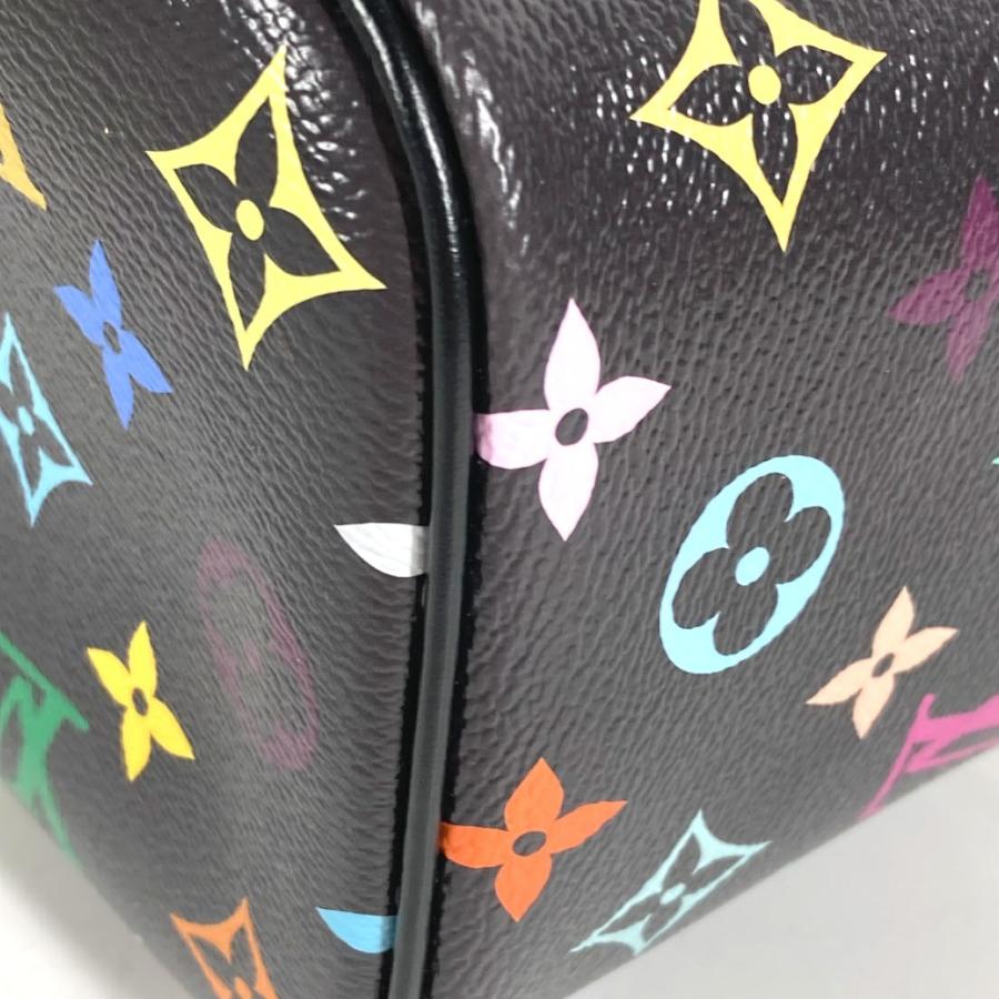 未使用 LOUIS VUITTON ルイヴィトン ニースミニ バニティバッグ  LV×TM モノグラムマルチカラー 村上隆 ハンドバッグ M13747【中古】 | LOUIS VUITTON | 08