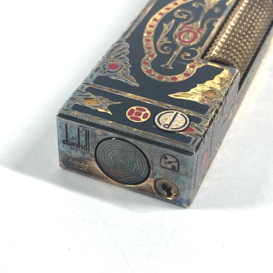 Dunhill ダンヒル 装飾 彫刻 喫煙具 タバコ 煙草 ロイキング RoyKing ライター マルチカラー ユニセックス【中古】 | dunhill | 03
