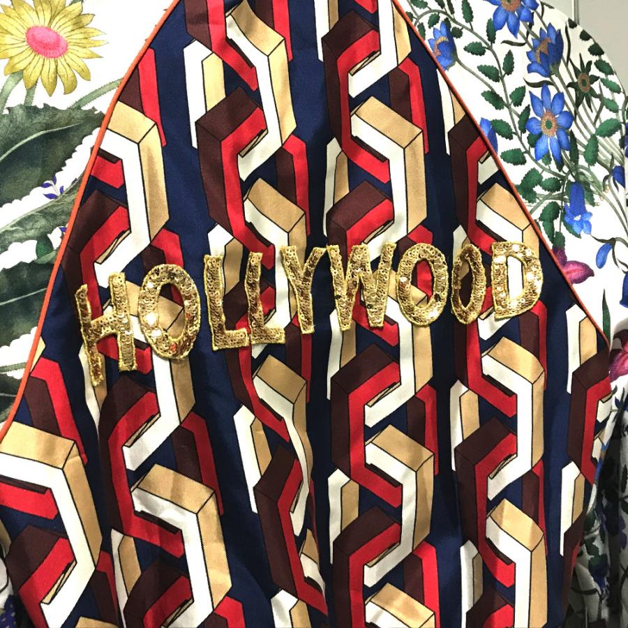 GUCCI グッチ 476247 フローラル ボンバージャケット タイガープリント ブルゾン シルク/スパンコール レディース | GUCCI | 03