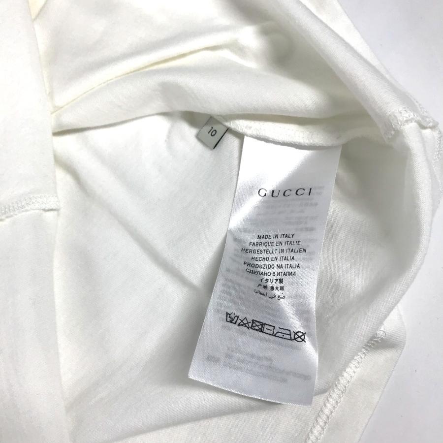 GUCCI グッチ 503628 半袖 シャツ ヴィンテージロゴ ダメージ加工 GUCCIロゴプリント 半袖シャツ キッズ | GUCCI | 06