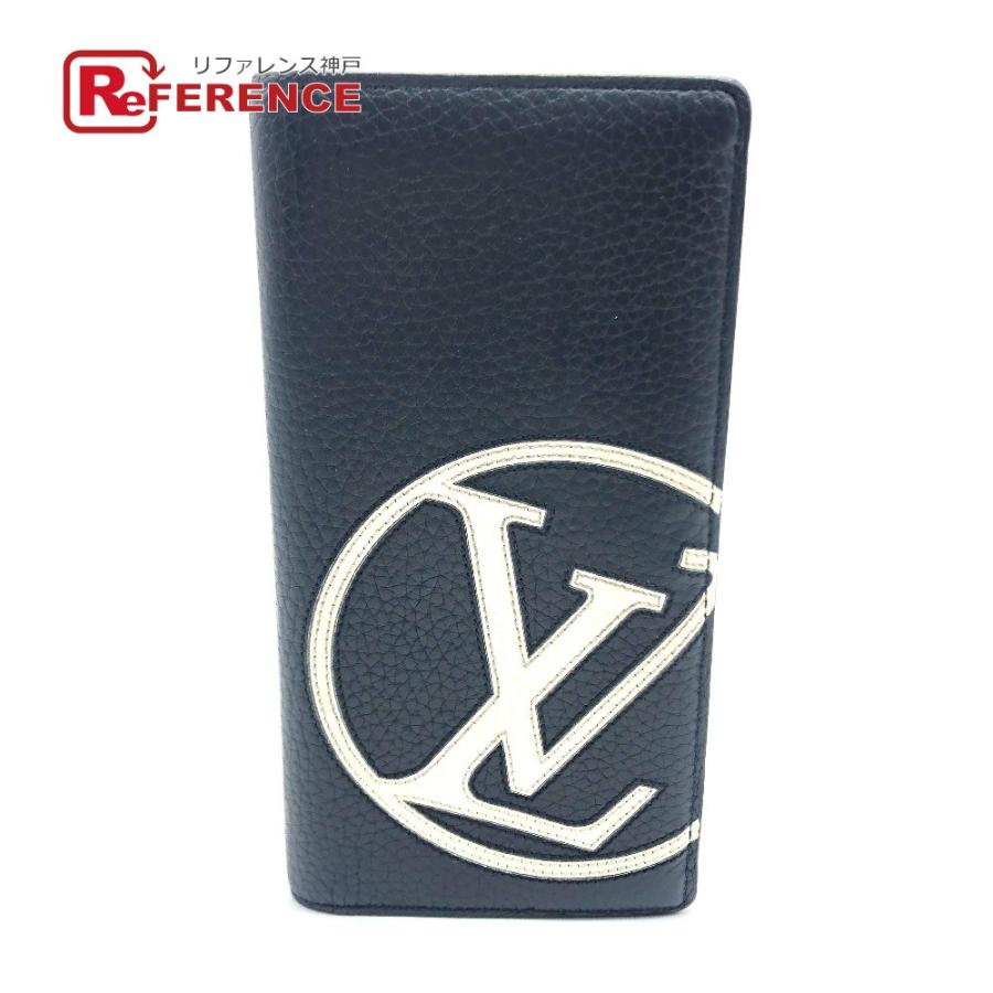 Louis Vuitton ルイヴィトン M ポルトフォイユ ブラザ Lvサークル 長財布 小銭入れあり ネイビー メンズ 中古 O 0623 13 リファレンス コレクション 通販 Yahoo ショッピング