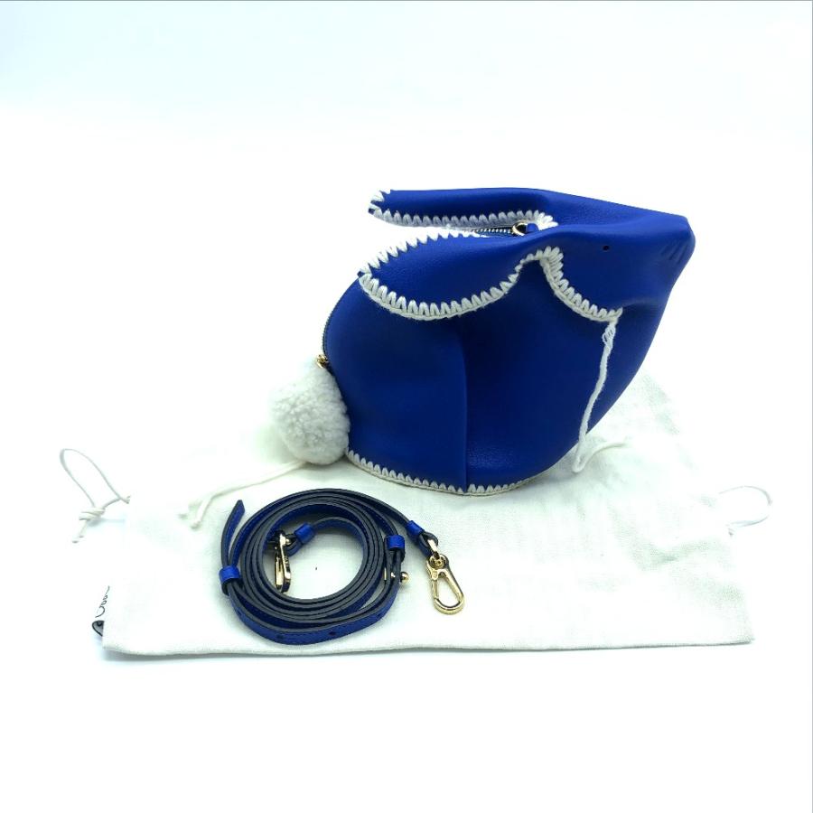 LOEWE ロエベ ラビット うさぎモチーフ Macrame Charm キー ミニ ショルダーバッグ コインケース | LOEWE | 10