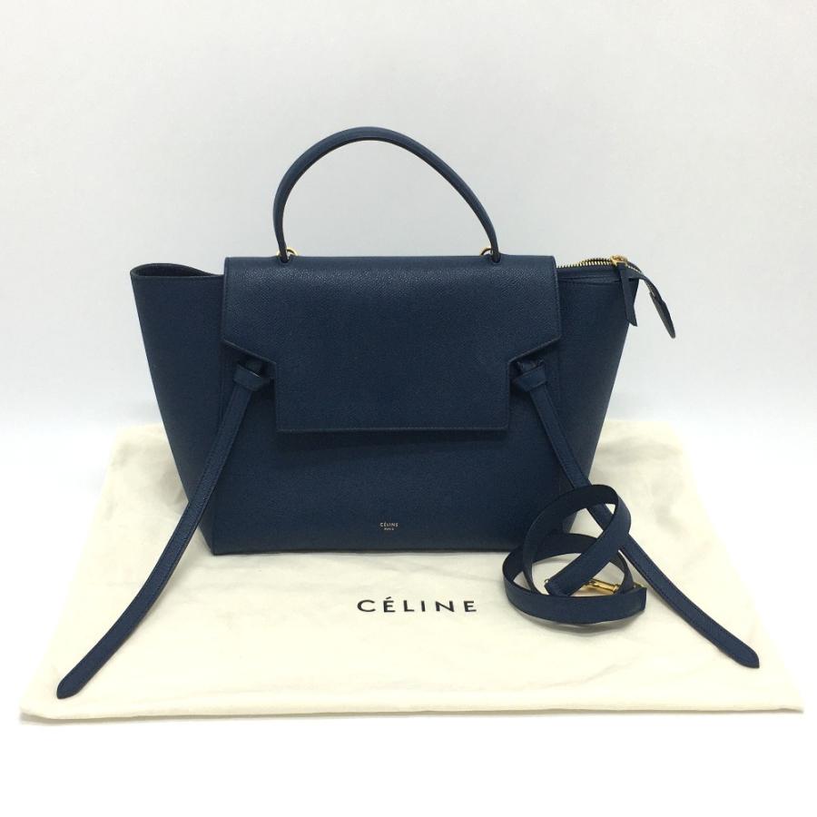 CELINE セリーヌ 176103ZVA.07DS フラップ ベルトバッグ ミニ ショルダーバッグ ハンドバッグ ディープシー | CELINE | 14