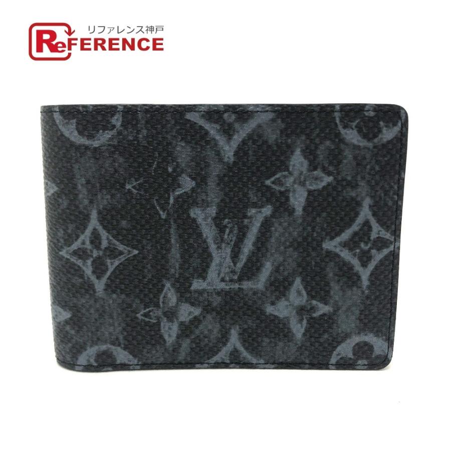 Louis Vuitton ルイヴィトン M ポルトフォイユ ミュルティプル 二つ折り財布 小銭入れなし ノワール ブラック メンズ 未使用 中古 O 11 3 リファレンス コレクション 通販 Yahoo ショッピング