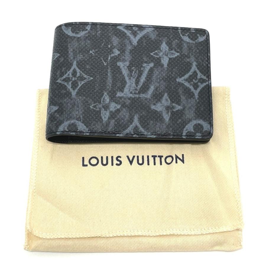 Louis Vuitton ルイヴィトン M ポルトフォイユ ミュルティプル 二つ折り財布 小銭入れなし ノワール ブラック メンズ 未使用 中古 O 11 3 リファレンス コレクション 通販 Yahoo ショッピング