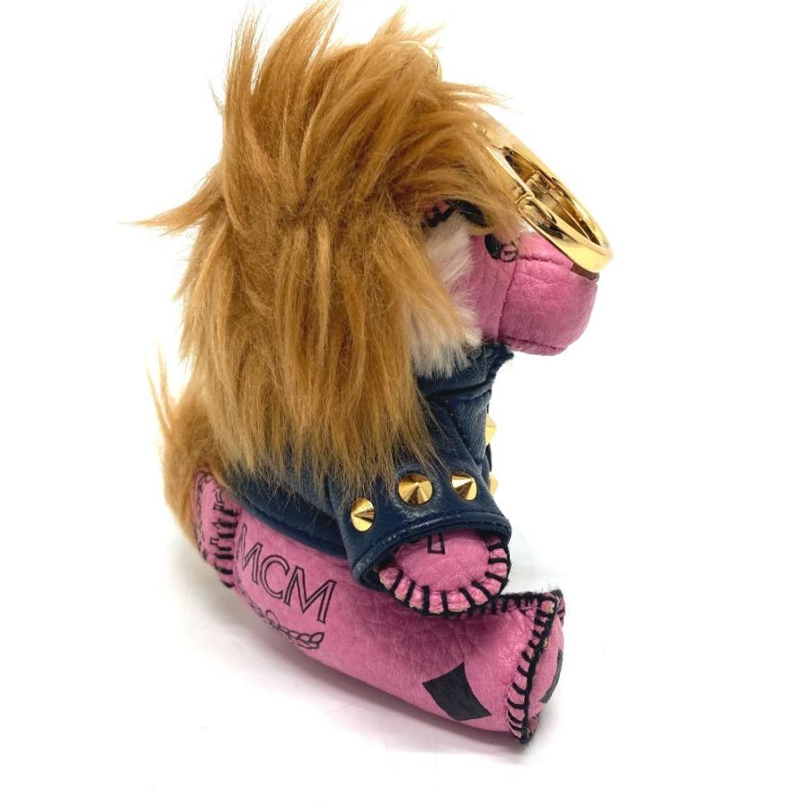 MCM エムシーエム ベア ライオン キーリング ファッション小物 バッグ