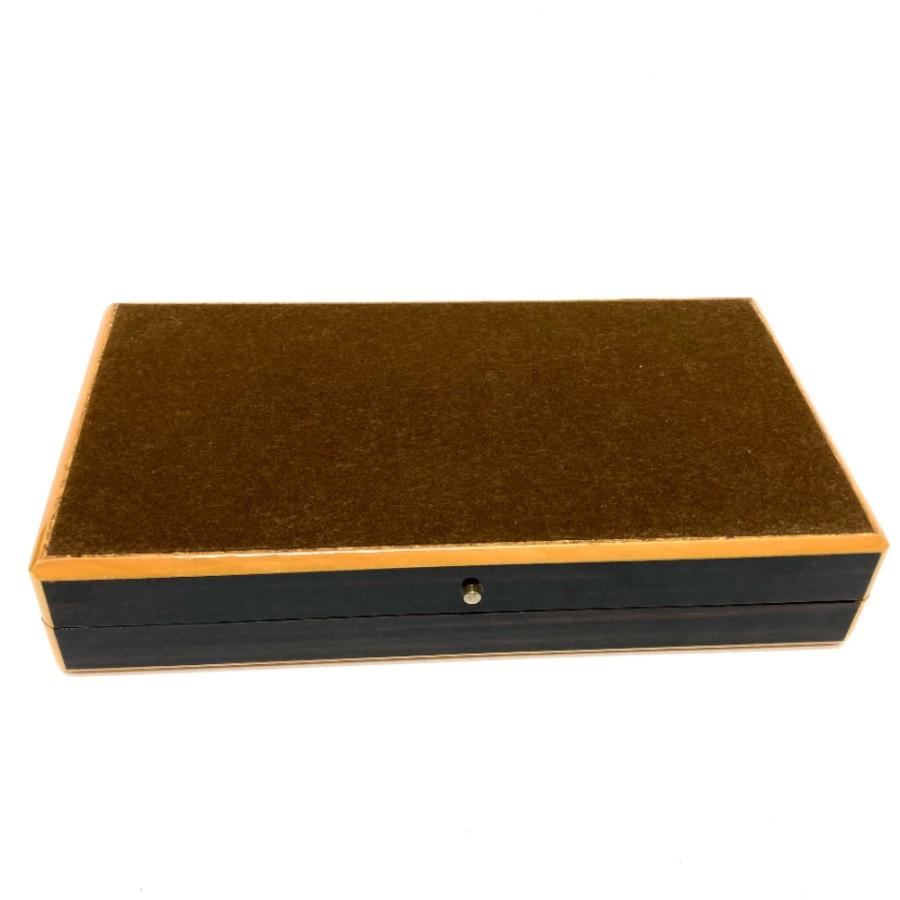 LOUIS VUITTON ルイヴィトン M58565 モノグラムモチーフ コフレ ドゥ ヴォワヤージュ マホガニー シガーケース【中古】 | LOUIS VUITTON | 01