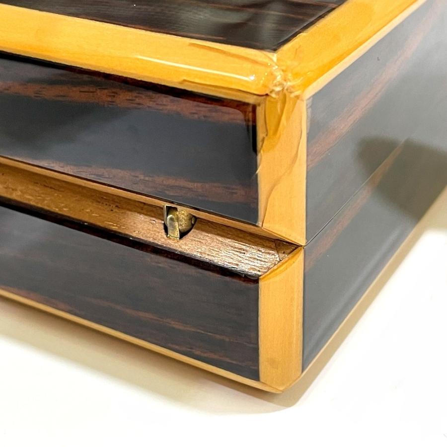 LOUIS VUITTON ルイヴィトン M58565 モノグラムモチーフ コフレ ドゥ ヴォワヤージュ マホガニー シガーケース【中古】 | LOUIS VUITTON | 03