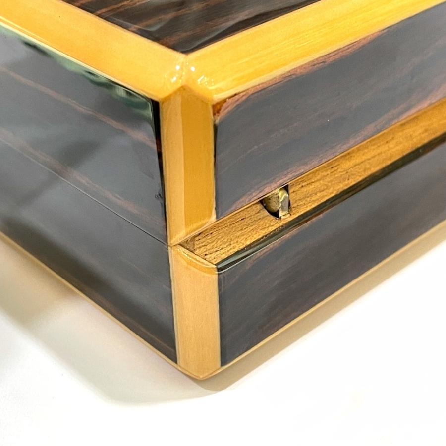 LOUIS VUITTON ルイヴィトン M58565 モノグラムモチーフ コフレ ドゥ ヴォワヤージュ マホガニー シガーケース【中古】 | LOUIS VUITTON | 04