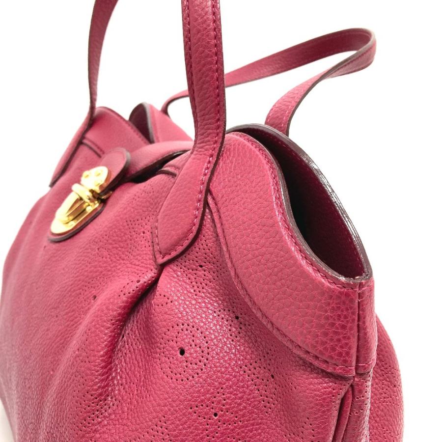 LOUIS VUITTON ルイヴィトン M93817 モノグラムマヒナ シールス PM  ハンドバッグ モノグラムマヒナレザー グルナ レッド レディース | LOUIS VUITTON | 08