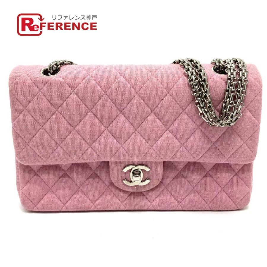 CHANEL シャネル A01113 CC ココマーク マトラッセ23 Wチェーン W
