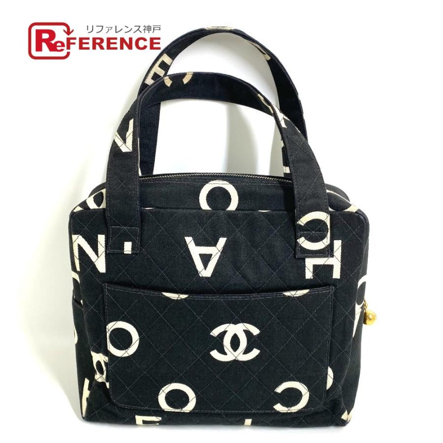 CHANEL シャネル ココマーク マトラッセ ロゴ トートバッグ