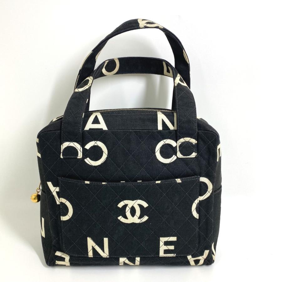 CHANEL シャネル ココマーク マトラッセ ロゴ トートバッグ