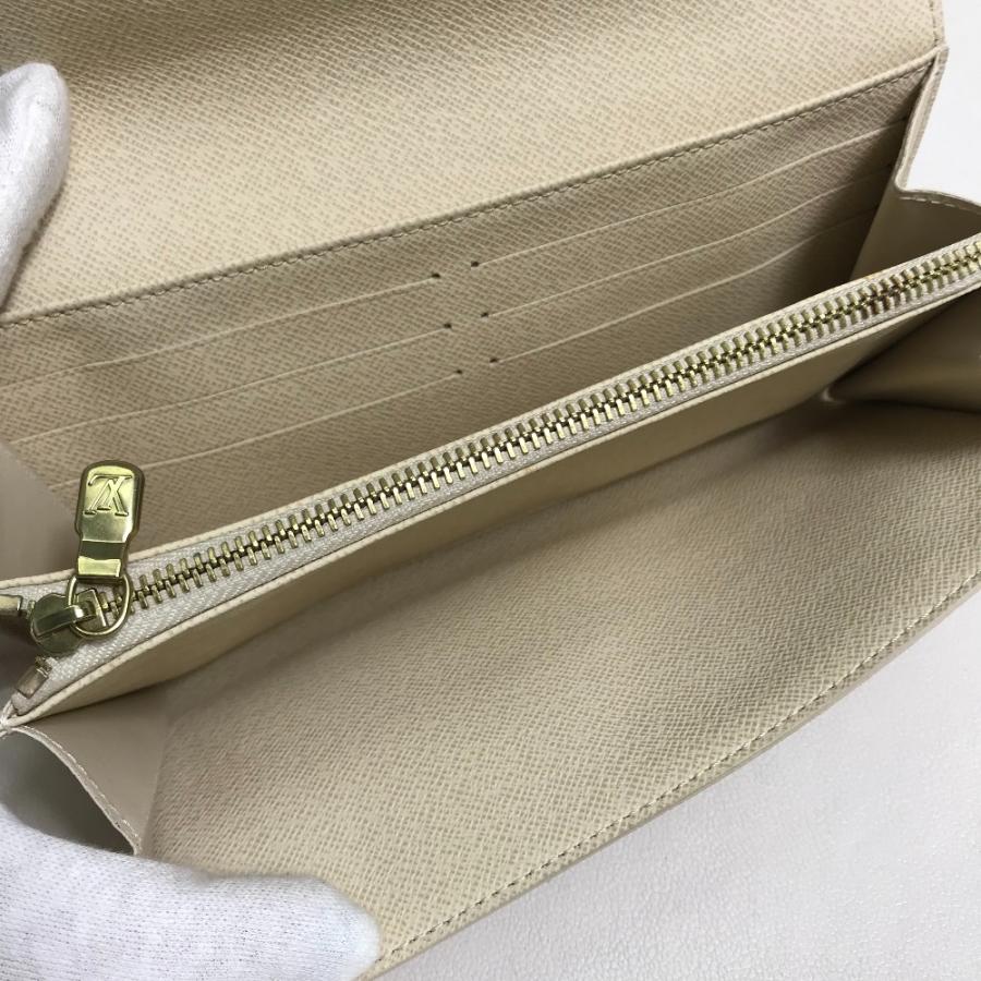 LOUIS VUITTON ルイヴィトン N61735 ダミエアズール ポルトフォイユ サラ ロングウォレット 長財布 ダミエアズールキャンバス【中古】 | LOUIS VUITTON | 07
