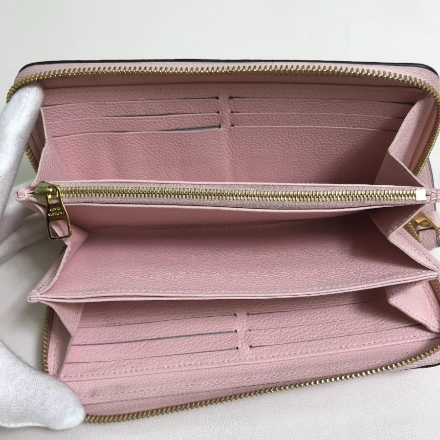 ルイヴィトン LOUIS VUITTON バイ・ザ・プール M80403 モノグラムアンプラント ジッピーウォレット 長財布 モノグラムアンプラントレザー ブトンドローズ ピンク LOUIS VUITTON - ルイヴィトン LOUIS VUITTON バイ・ザ・プール M80403