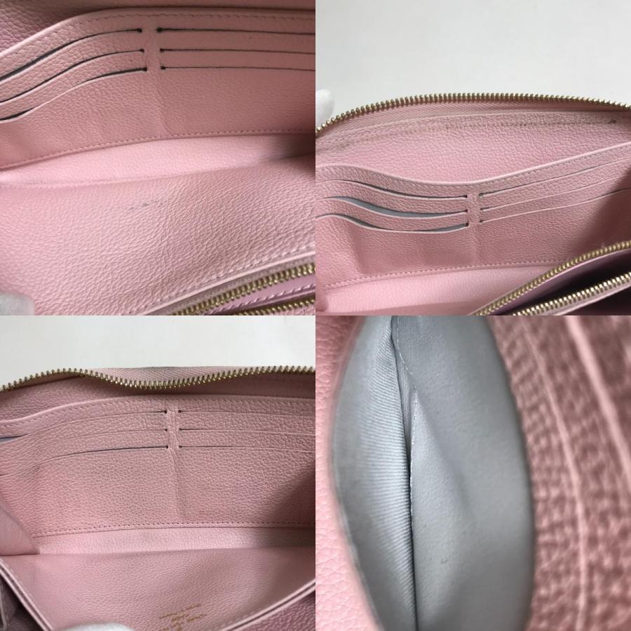 【美品】ルイヴィトン　アンプラント　ジッピーウォレット　オロール　パープル ルイヴィトン ジッピーウォレット パープル