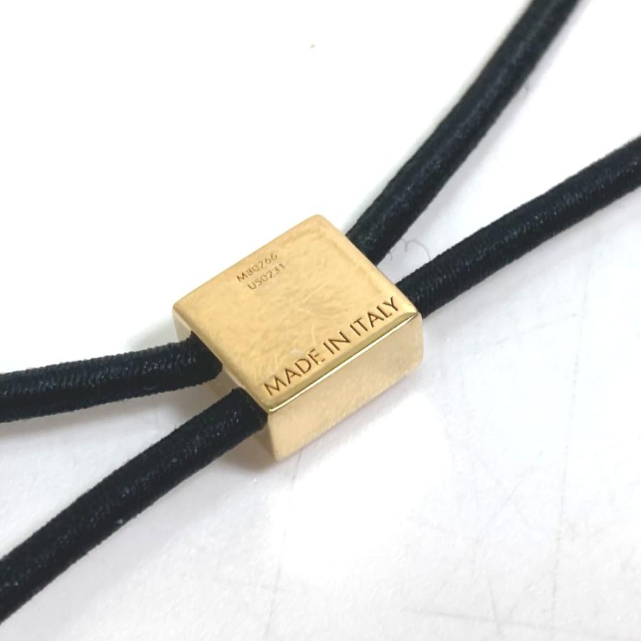 LOUIS VUITTON ルイヴィトン M80266 ナノグラム シュシュ プラネットLV ヘアゴム ゴールド／シルバー レディース【中古】 | LOUIS VUITTON | 08