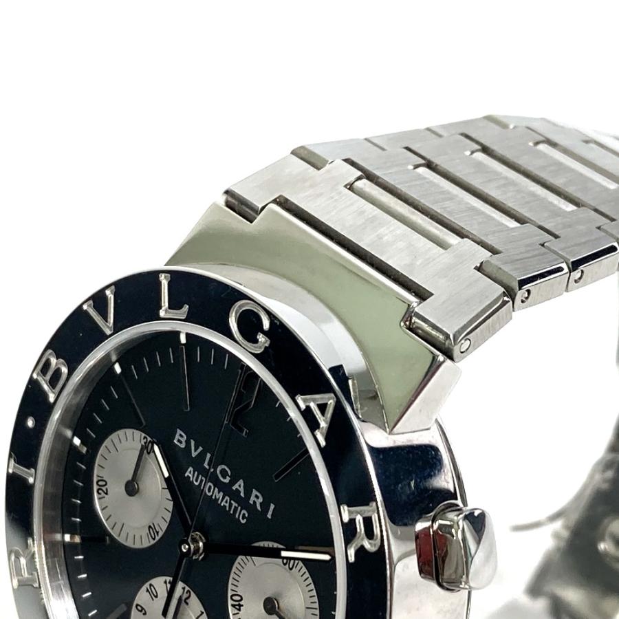BVLGARI ブルガリ BB38SSCH ブルガリブルガリ クロノグラフ 自動巻き デイト 腕時計 SS シルバー メンズ【中古】 | BVLGARI | 02