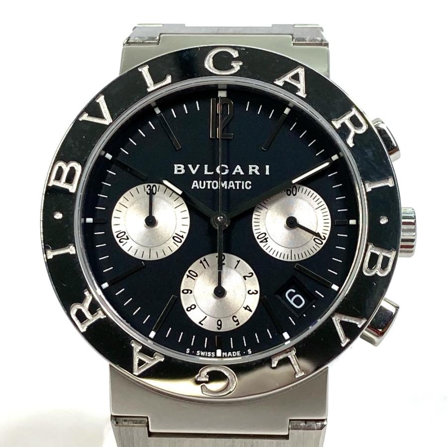 BVLGARI ブルガリ BB38SSCH ブルガリブルガリ クロノグラフ 自動巻き デイト 腕時計 SS シルバー メンズ【中古】 | BVLGARI | 03