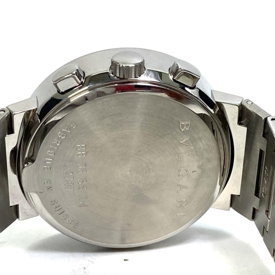 BVLGARI ブルガリ BB38SSCH ブルガリブルガリ クロノグラフ 自動巻き デイト 腕時計 SS シルバー メンズ【中古】 | BVLGARI | 05