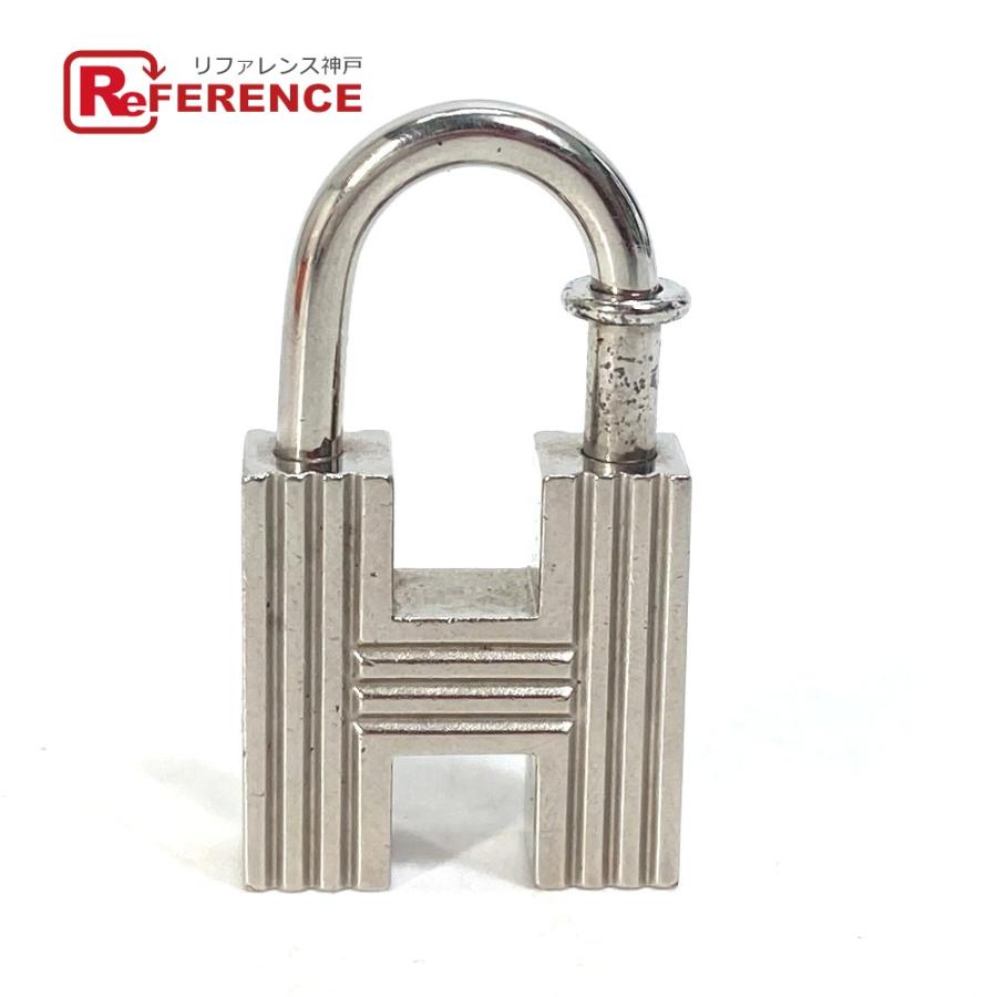 HERMES エルメス Hモチーフ 新世紀の第一歩 2000年限定 H カデナ パドロック ペンダントトップ メタル シルバー レディース【中古】 | HERMES