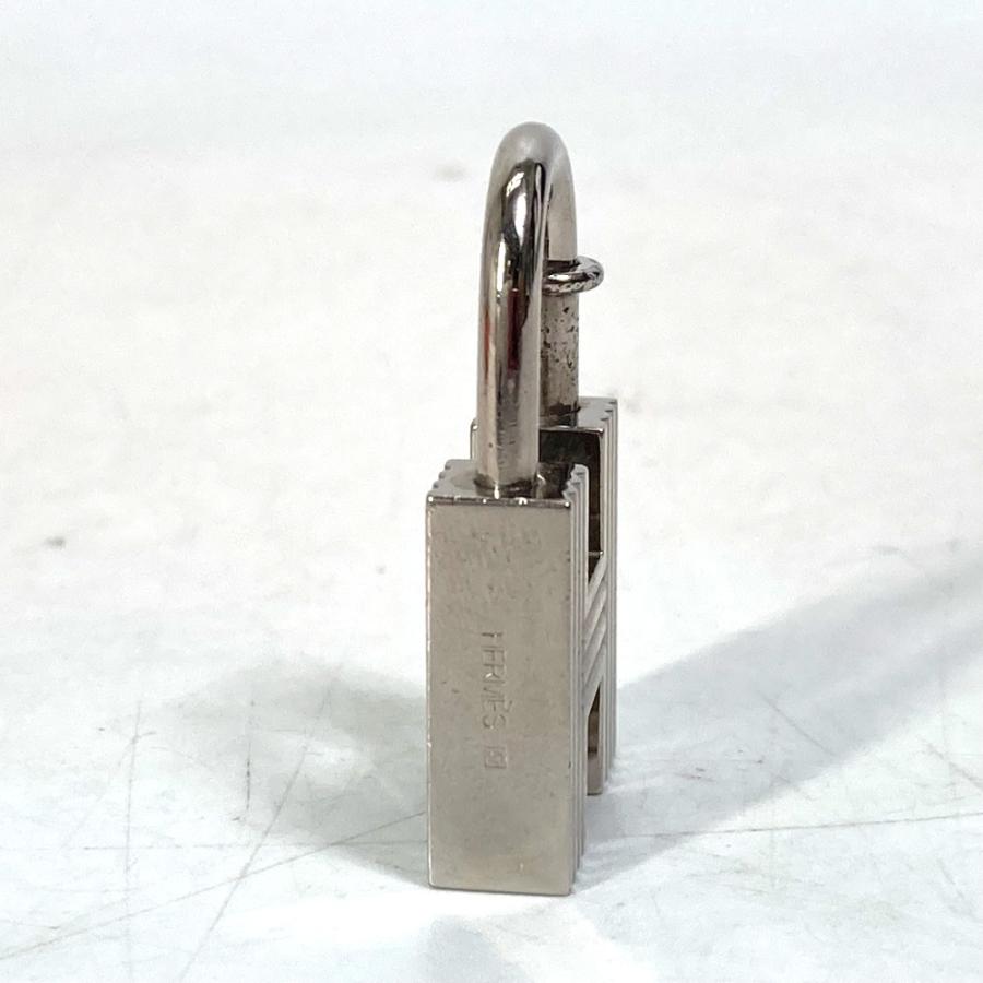 HERMES エルメス Hモチーフ 新世紀の第一歩 2000年限定 H カデナ パドロック ペンダントトップ メタル シルバー レディース【中古】 | HERMES | 02