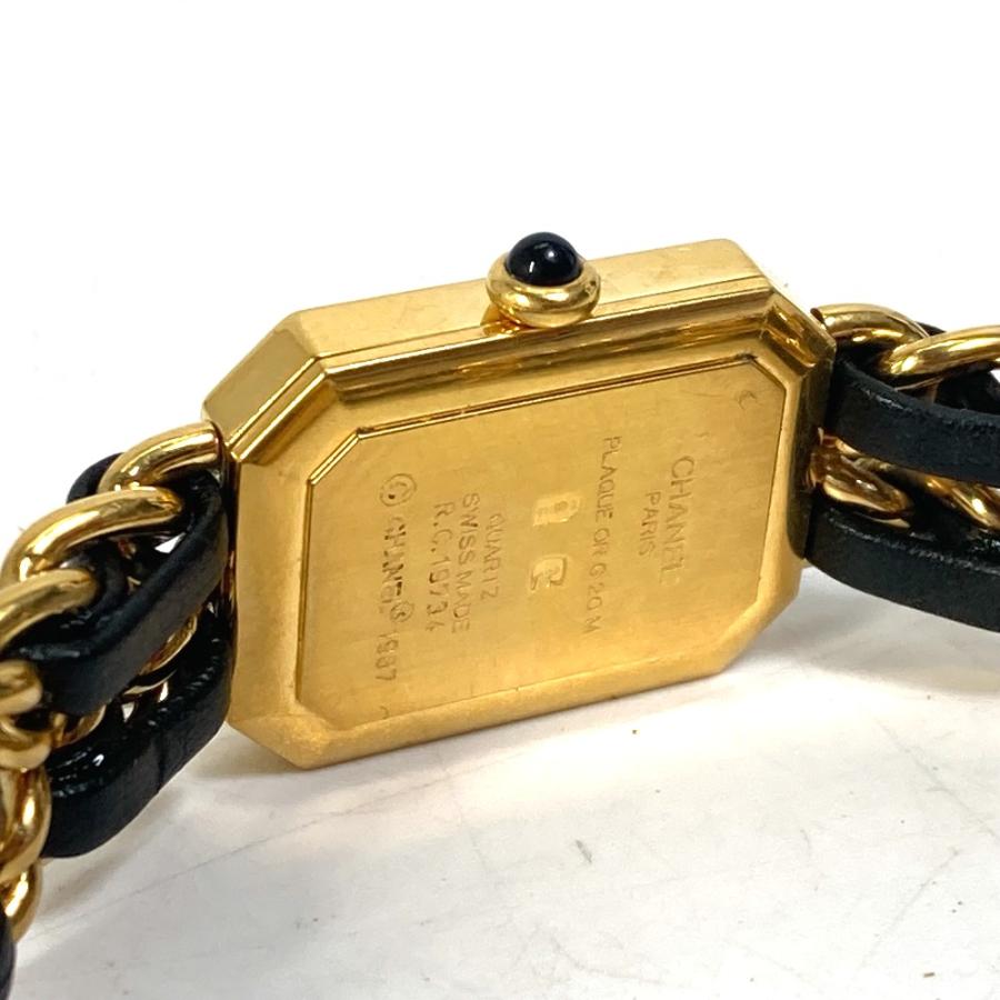 CHANEL シャネル H0001 プルミエール クォーツ 腕時計 SS ゴールド レディース.【中古】 | CHANEL | 06