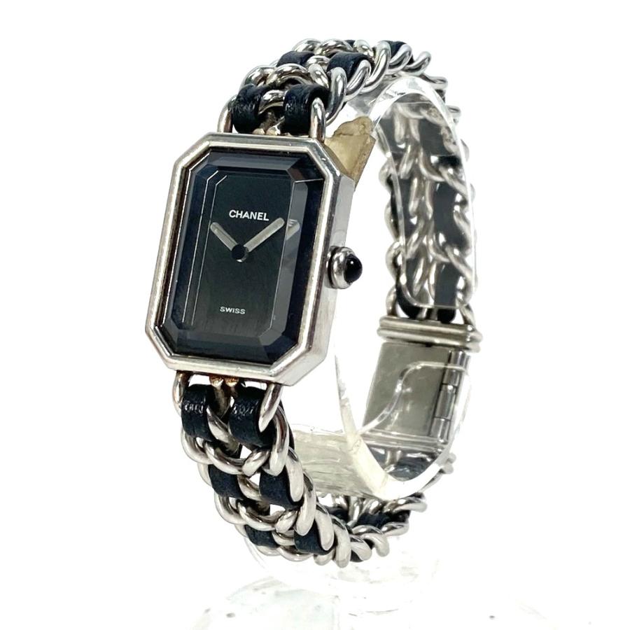 CHANEL シャネル H0451 プルミエール クォーツ 腕時計 SS シルバー/ブラック レディース.【中古】 | CHANEL | 01