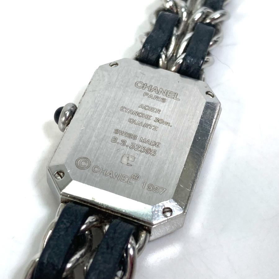 CHANEL シャネル H0451 プルミエール クォーツ 腕時計 SS シルバー/ブラック レディース.【中古】 | CHANEL | 08