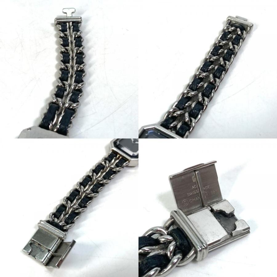 CHANEL シャネル H0451 プルミエール クォーツ 腕時計 SS シルバー/ブラック レディース.【中古】 | CHANEL | 09
