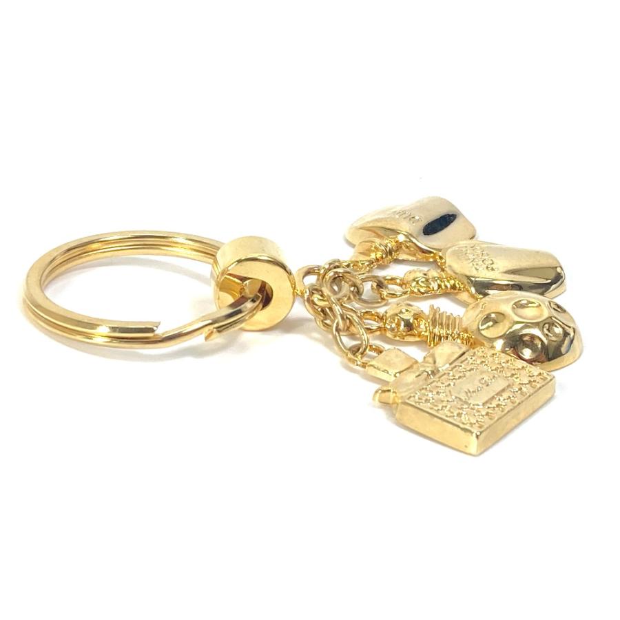 DIOR HOMME ディオール・オム 香水 パヒューム バッグチャーム キーリング キーホルダー GP ゴールド レディース【中古】 |  | 02