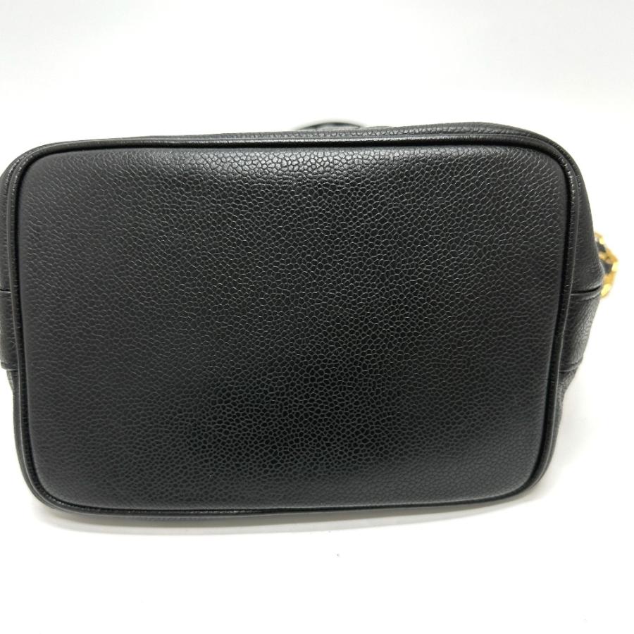 CHANEL シャネル デカココ 巾着 斜め掛け チェーン ココマーク ショルダーバッグ ブラック レディース【中古】 | CHANEL | 02