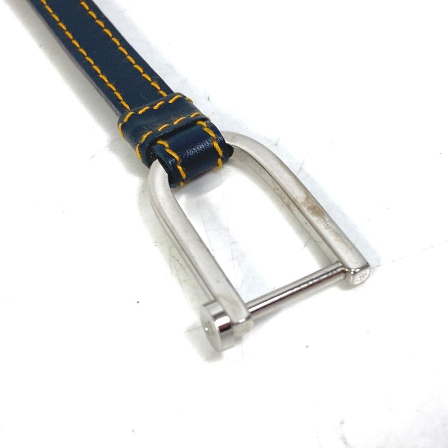 Dior ディオール CD ロゴ キーホルダー バッグチャーム キーリング トロッター チャーム ネイビー レディース【中古】 |  | 03