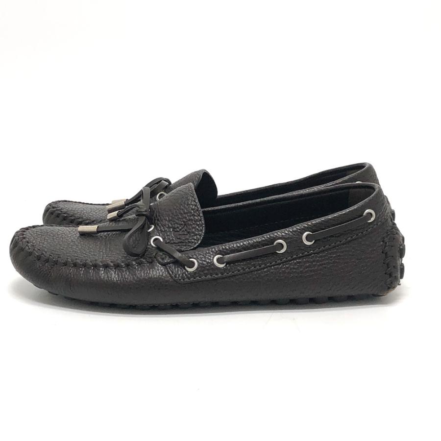 LOUIS VUITTON ルイヴィトン モカシン ドライビングシューズ ローファー ブラウン メンズ【中古】 | LOUIS VUITTON | 02