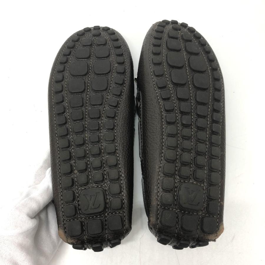 LOUIS VUITTON ルイヴィトン モカシン ドライビングシューズ ローファー ブラウン メンズ【中古】 | LOUIS VUITTON | 06