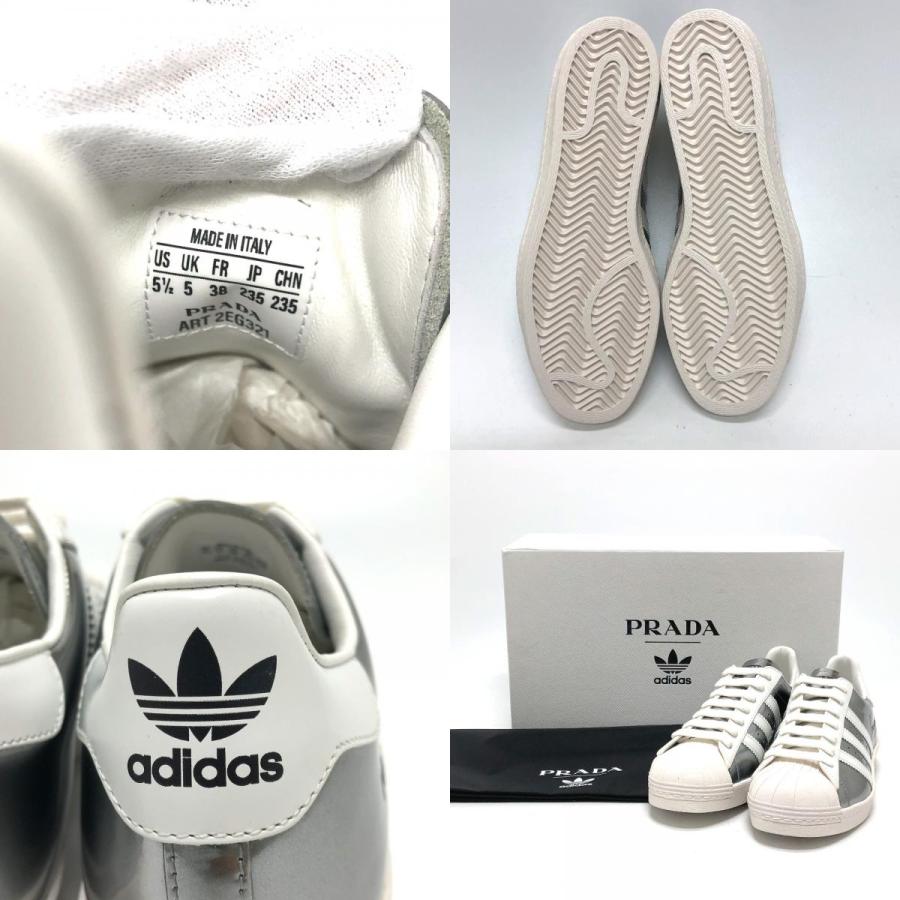 PRADA 未使用 プラダ 2EG321 スーパースター 靴 シューズ アディダス  