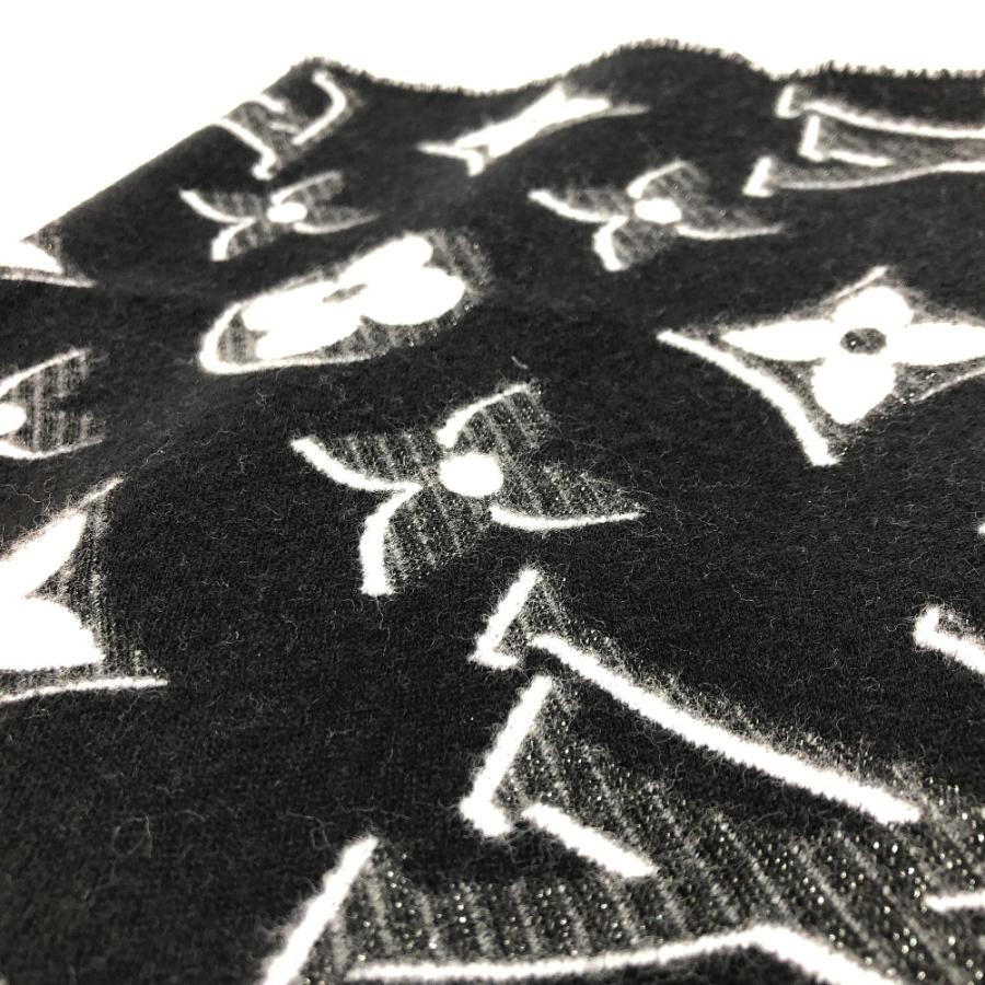 【室内試着のみ新品同様】ルイヴィトンのマフラー　M78159 LOUIS VUITTON マフラー・LV エセンシャル シャイン / M78159