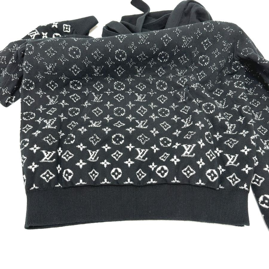 LOUIS VUITTON ルイヴィトン グラディエント フーディ 22AW モノグラム パーカー ブラック メンズ【中古】 | LOUIS VUITTON | 07