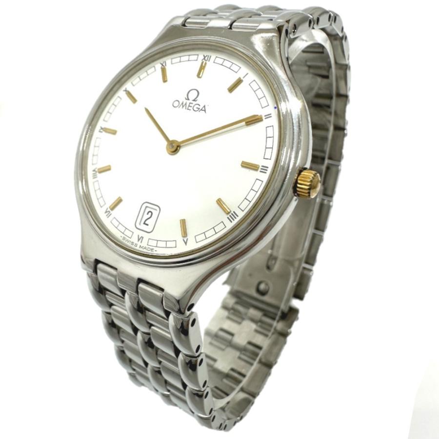OMEGA オメガ デヴィル デビル クォーツ デイト 腕時計 シルバー メンズ【中古】 | OMEGA | 01
