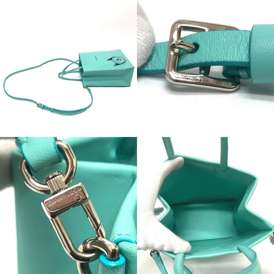TIFFANY&Co. ティファニー スモール ショッピングトート 2WAY キャット