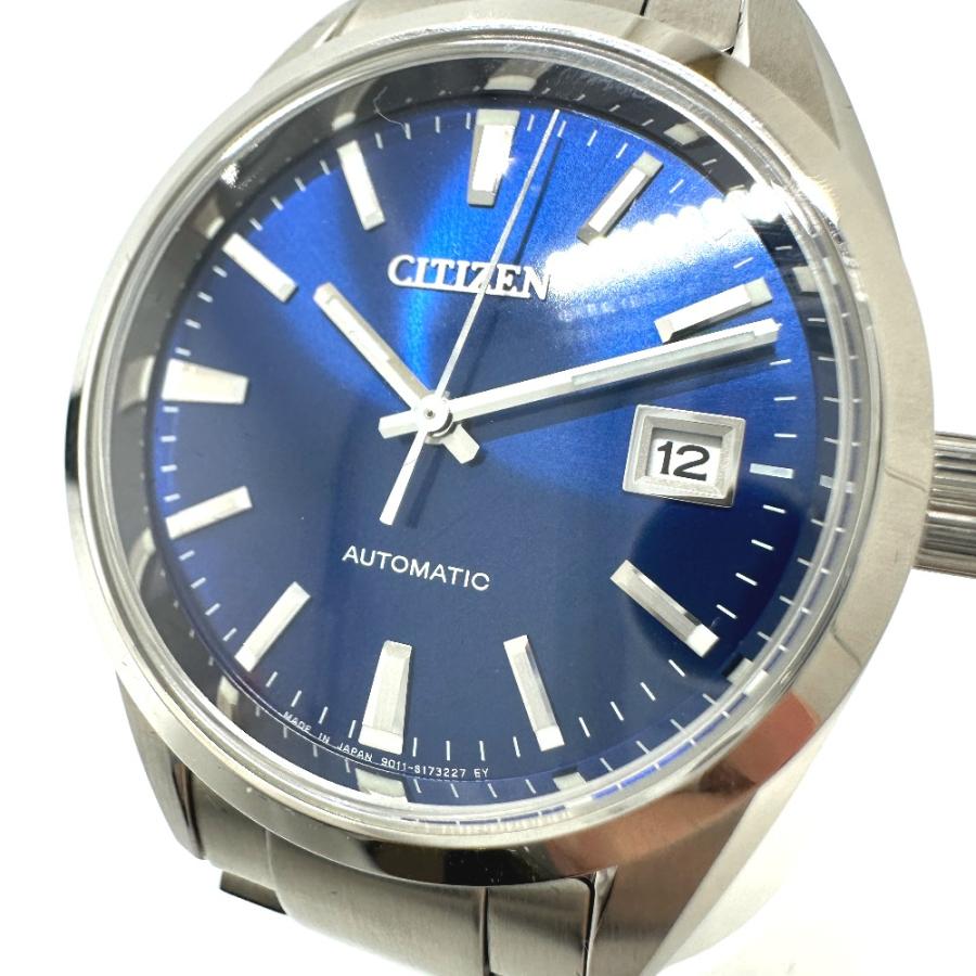 新品同様 CITIZEN シチズン NB1050-59L メカニカル 自動巻き デイト 腕時計 シルバー メンズ【中古】 | CITIZEN | 01